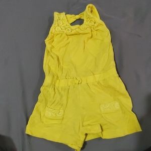 Yellow romper